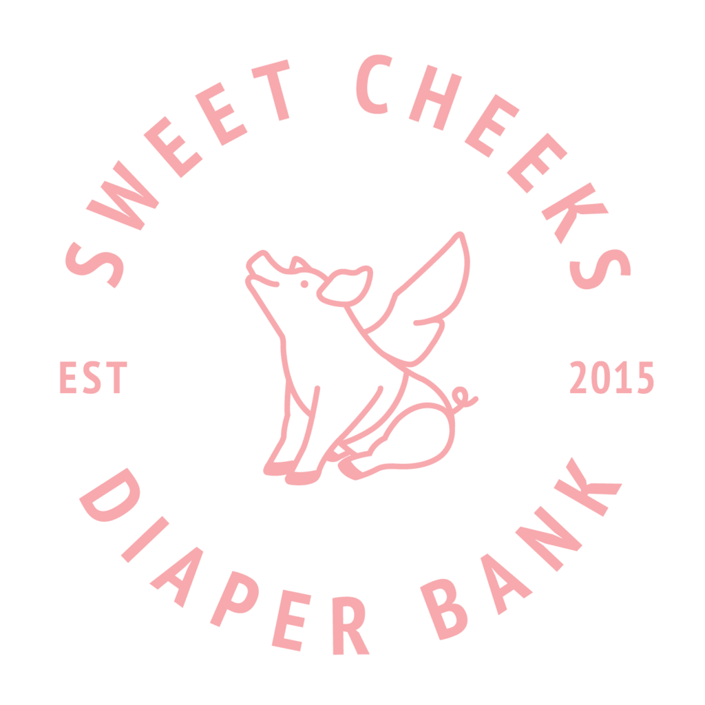 Donate diapers or cash to help end diaper need with Cincinanti's non-profit diaper bank, Sweet Cheeks Diaper Bank!